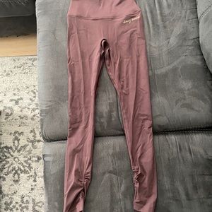 WHITNEY RIB WAIST LEGGINGS